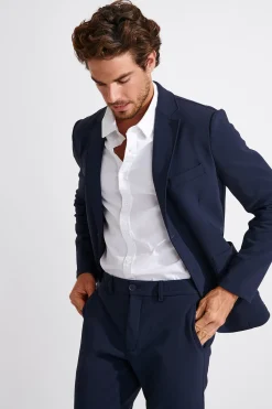 Cala 1789 Veste bleu marine NIKO MEGEVE Discount