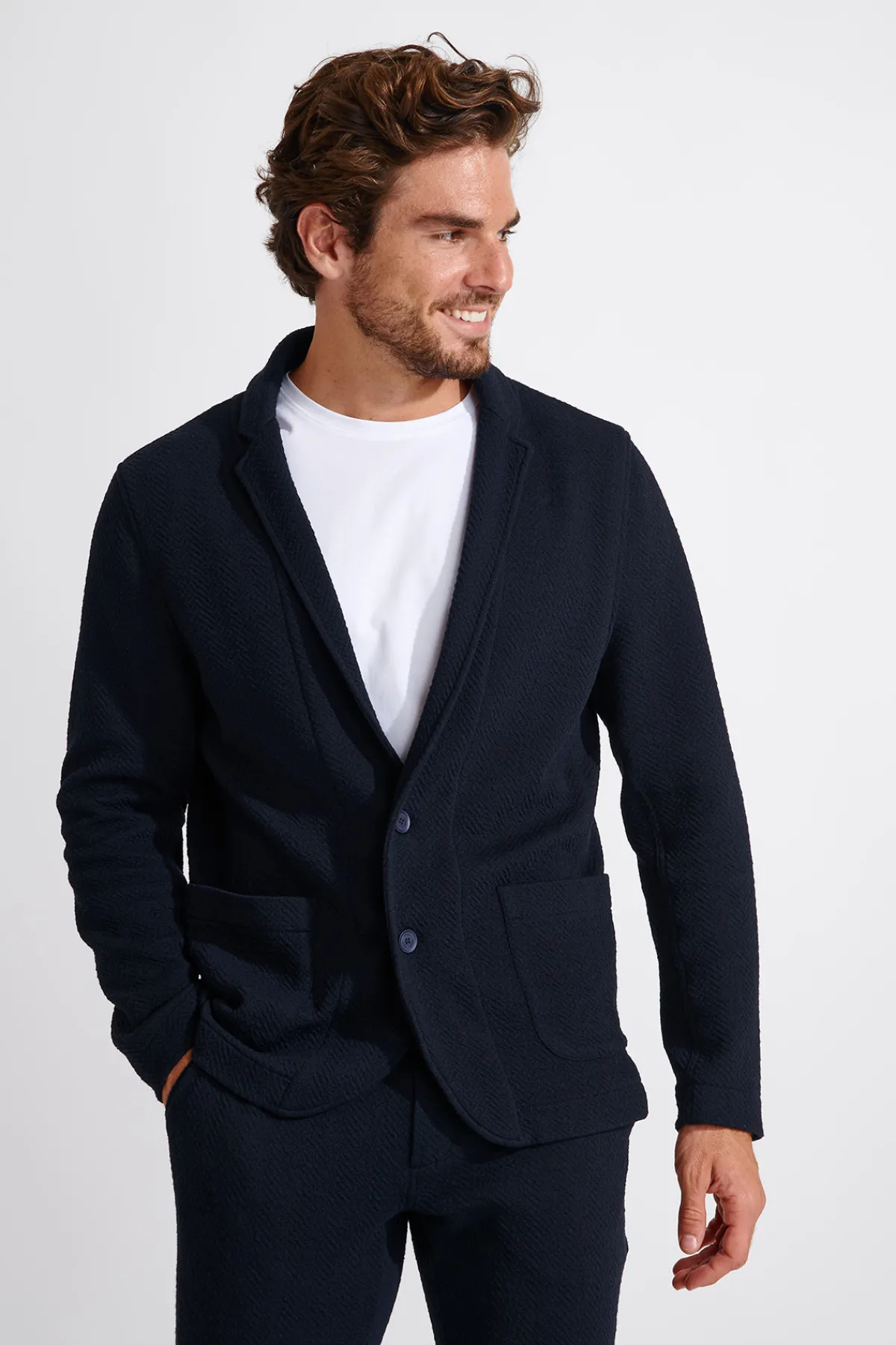 Cala 1789 Veste bleu marine TONY TIGELLIO Outlet