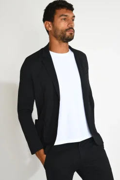 Cala 1789 Veste costard noir technique NIIKO TRIESTE Fashion