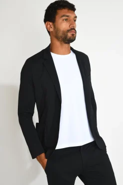 Cala 1789 Veste costard noir technique NIIKO TRIESTE Fashion