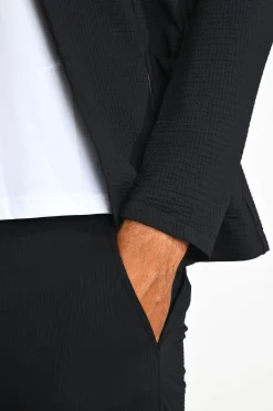 Cala 1789 Veste costard noir technique NIIKO TRIESTE Fashion