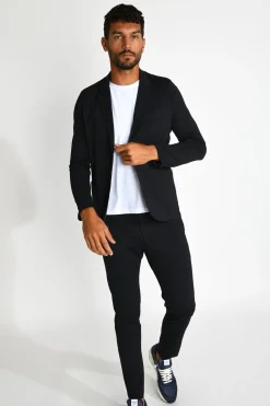 Cala 1789 Veste costard noir technique NIIKO TRIESTE Fashion