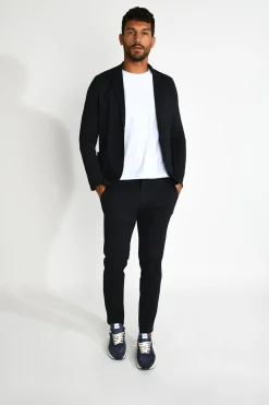 Cala 1789 Veste costard noir technique NIIKO TRIESTE Fashion