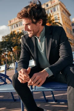 Cala 1789 Veste de costume noir NIKO CANSIGLIA Fashion