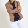Cala 1789 Veste en lin taupe OLIVIER LINDYE Best