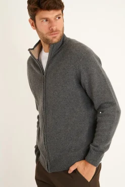 Cala 1789 Veste en maille grise Alvaro TREVISE Online
