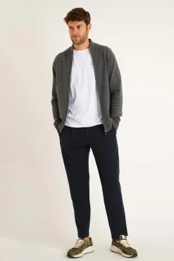 Cala 1789 Veste en maille grise Alvaro TREVISE Online