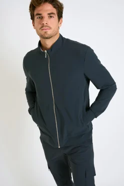 Cala 1789 Veste grise homme LUC LESCADA Best