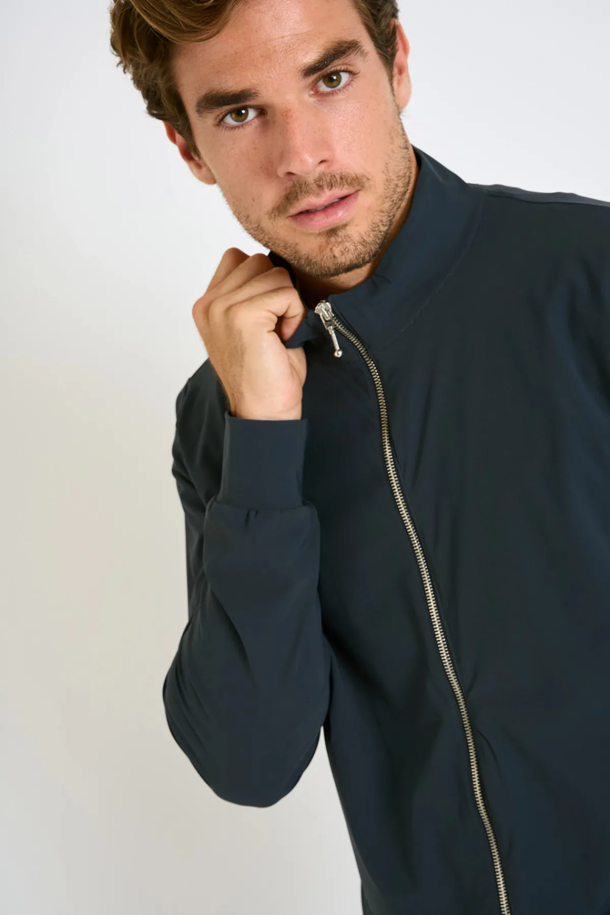 Cala 1789 Veste grise homme LUC LESCADA Best
