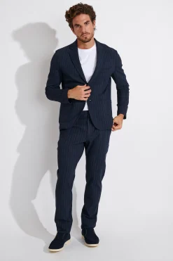 Cala 1789 Veste marine rayée NIKO SORENTO Fashion
