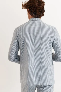Cala 1789 Veste rayée bleu NIKO CALVI Online