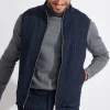 Cala 1789 Veste sans manche bleu marine MARKUS SORENTO Hot