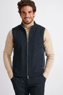 Cala 1789 Veste sans manche noir MARKUS CANSIGLIA Discount
