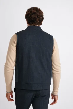 Cala 1789 Veste sans manche noir MARKUS CANSIGLIA Discount