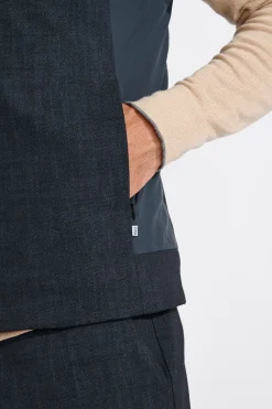 Cala 1789 Veste sans manche noir MARKUS CANSIGLIA Discount