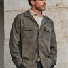 Cala 1789 veste surchemise kaki LEONE VENOSTRA Online