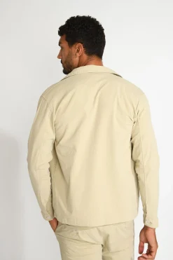 Cala 1789 Veste surchemise sable EMILE MOGLIANO New