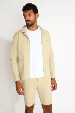 Cala 1789 Veste surchemise sable EMILE MOGLIANO New