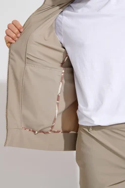 Cala 1789 Veste zipée beige Luc Lescada Outlet
