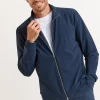 Cala 1789 Veste zippée bleu foncé LUC LESCADA Clearance
