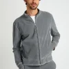Cala 1789 Veste zippée grise LUC POSITANO Online