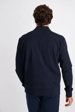 Cala 1789 VESTE ZIPPÉE MARINE LUC MAIORCA New