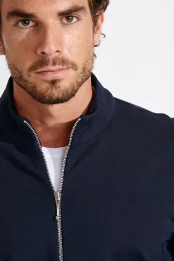Cala 1789 VESTE ZIPPÉE MARINE LUC MAIORCA New