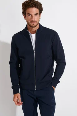 Cala 1789 VESTE ZIPPÉE MARINE LUC MAIORCA New