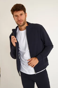 Cala 1789 VESTE ZIPPEE MARINE LUC MEGEVE Clearance